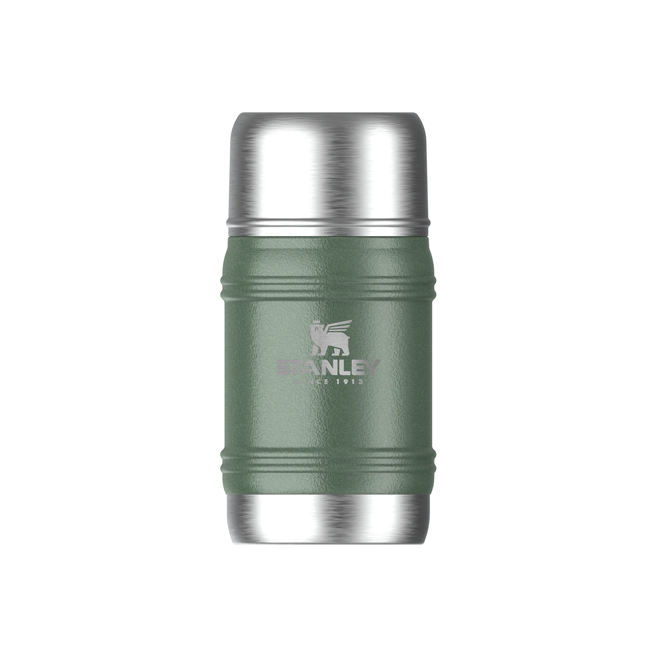 The Artisan Thermal Food Jar 500ml - Hammertone Green