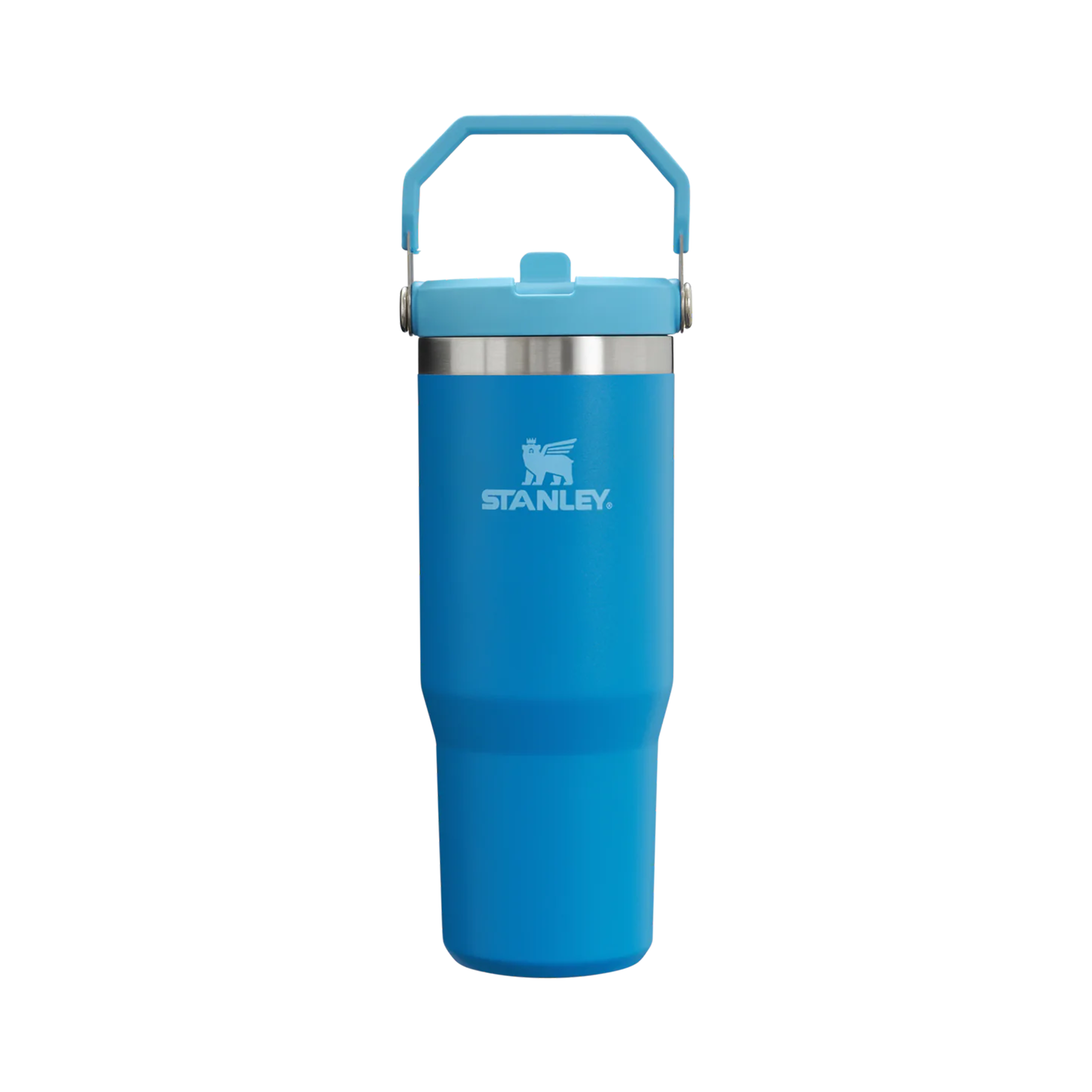 The IceFlow Flip Straw Tumbler 870ml - Azure