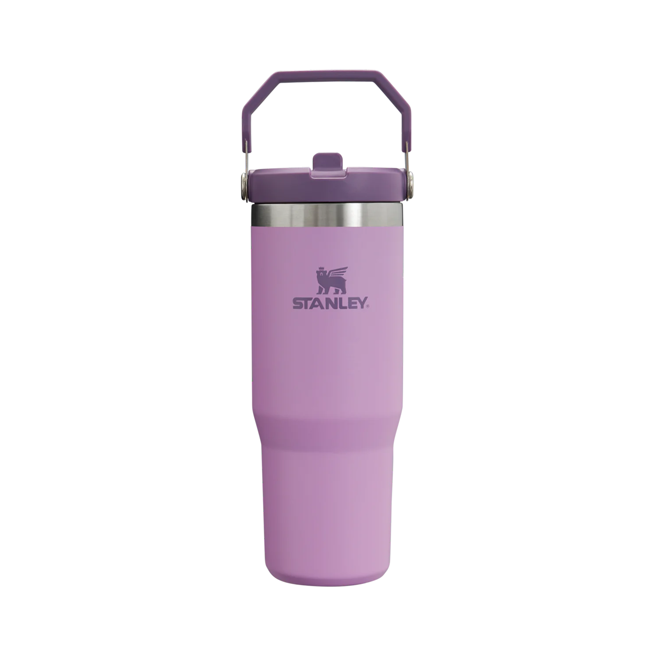 The IceFlow Flip Straw Tumbler 870ml - Lilac