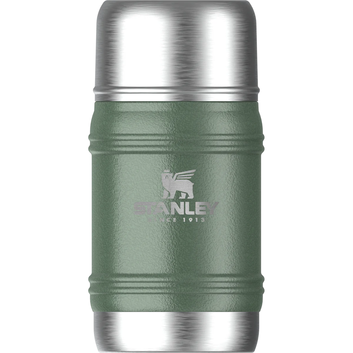 The Artisan Thermal Food Jar 500ml - Hammertone Green