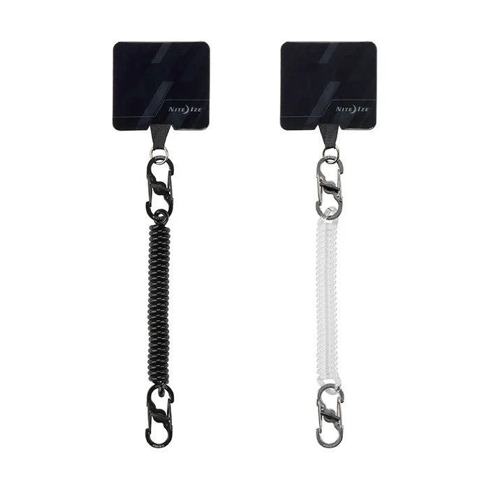 HitchTM - Phone Anchor + Tether - Black Tether / Black MicroLock