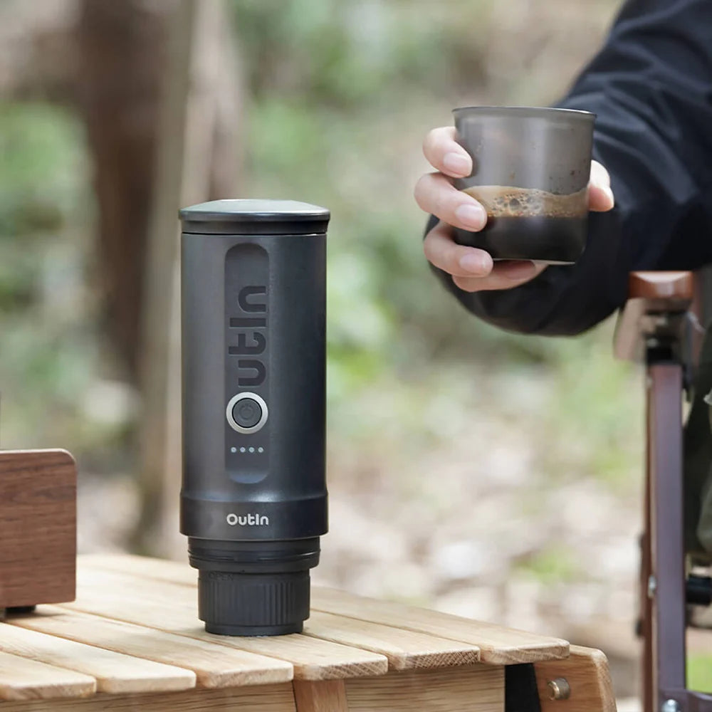 Nano Portable Espresso Machine - Forest Green