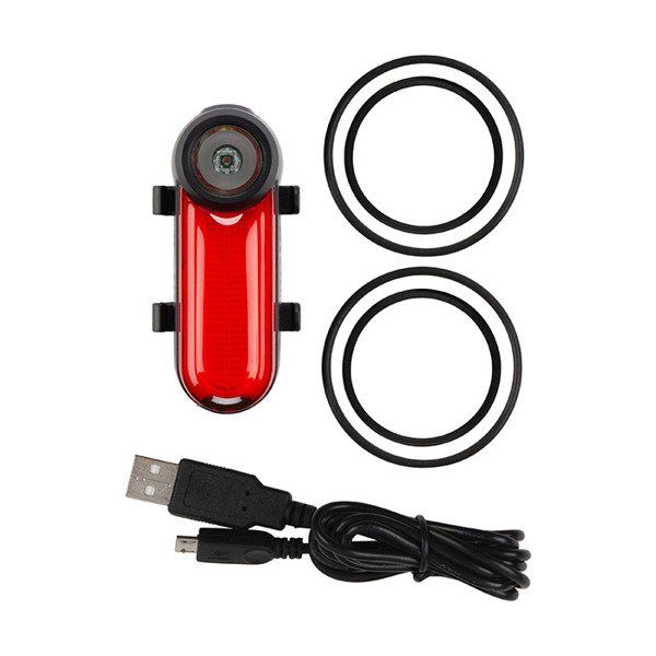 Radiant® 125 Rechargeable Bike Light - Red