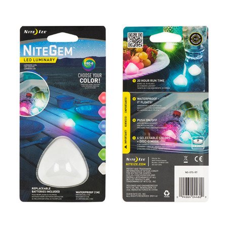 NiteGemTM Led Luminary - Disc-O SelectTM