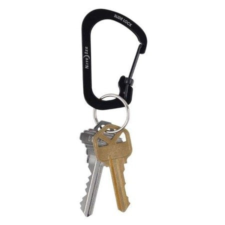 Carabiner Slide Lock #3-Black