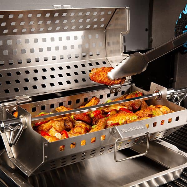 Rotisserie Basket - Stainless Steel